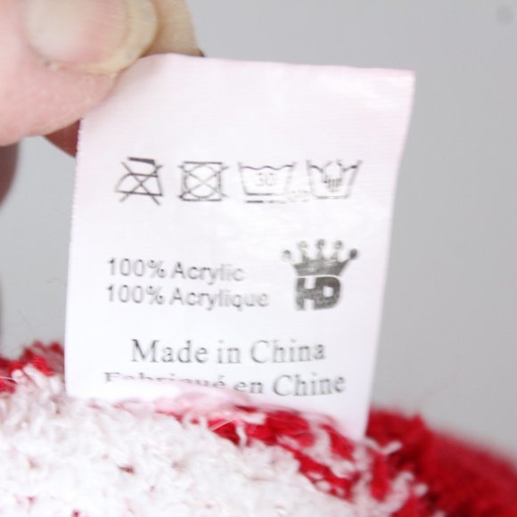 Hip Doggie Red White Snowflake Dog Hoodie Sweater ~M~ - Picture 6 of 6